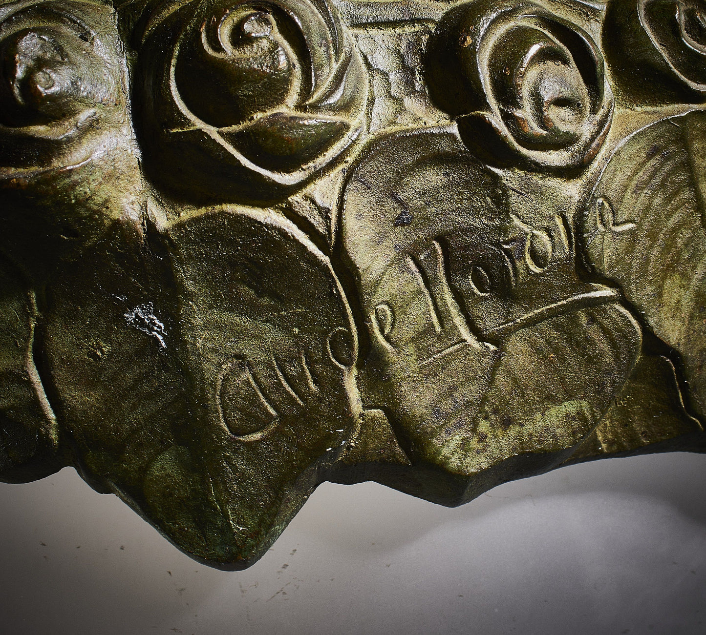 Alice Nordin taklampa brons jugend 1910-tal för Böhlmarks