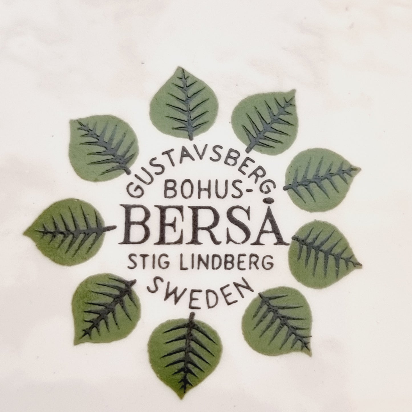 Berså assiett Stig Lindberg Gustavsberg 17,5cm