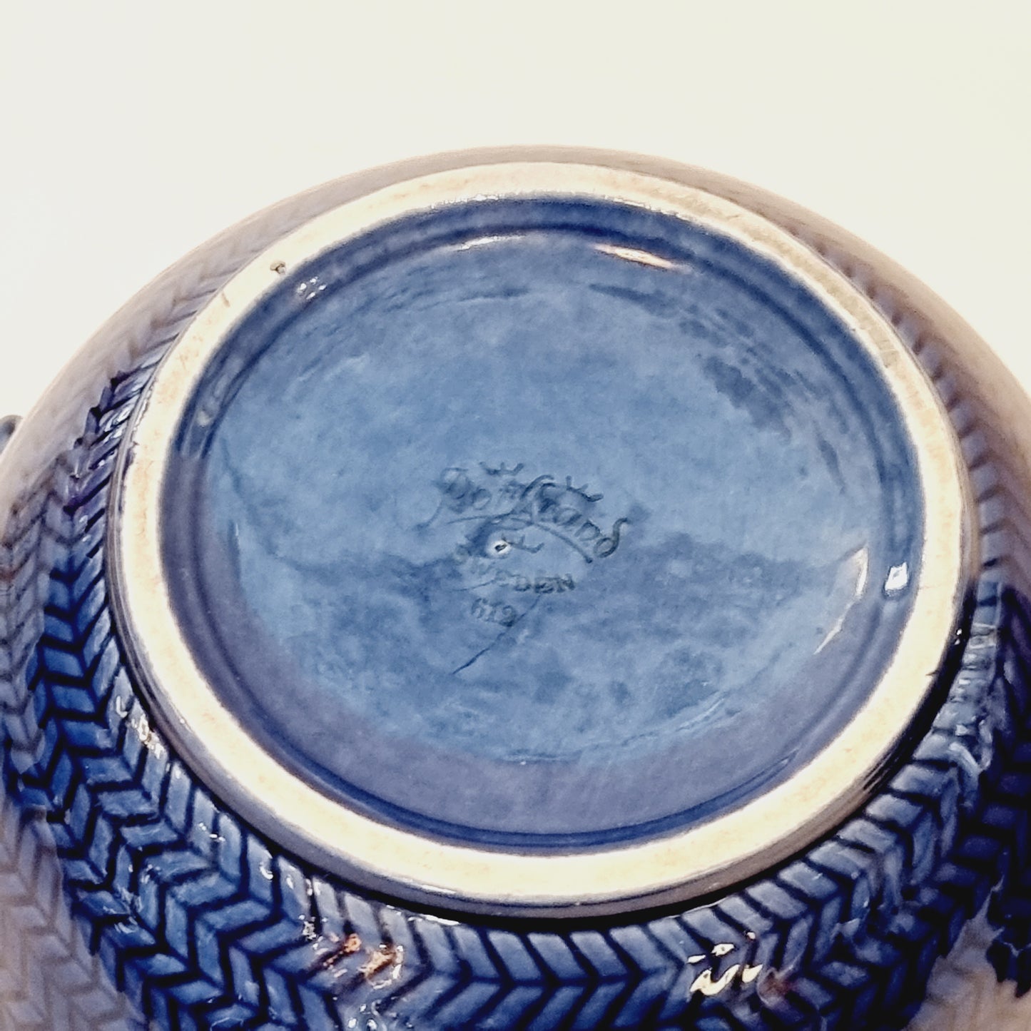 Blue Fire terrine Hertha Bengtsson Rörstrand 18cm