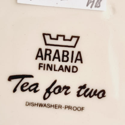 Assiett Tea for Two Gunvor Olin-Grönqvist Arabia 20cm
