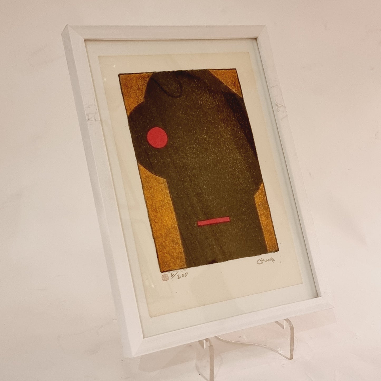 Bengt Orup lithograph