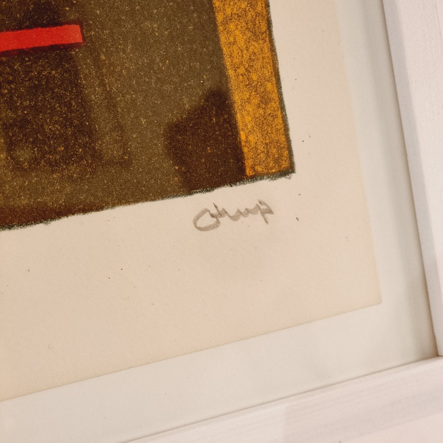Bengt Orup lithograph