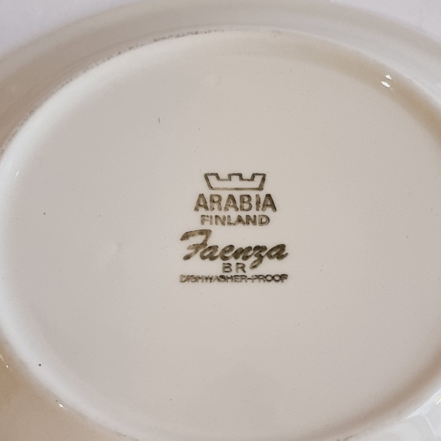 Peter Winqvist Mattallrik Faenza Arabia 24,5cm