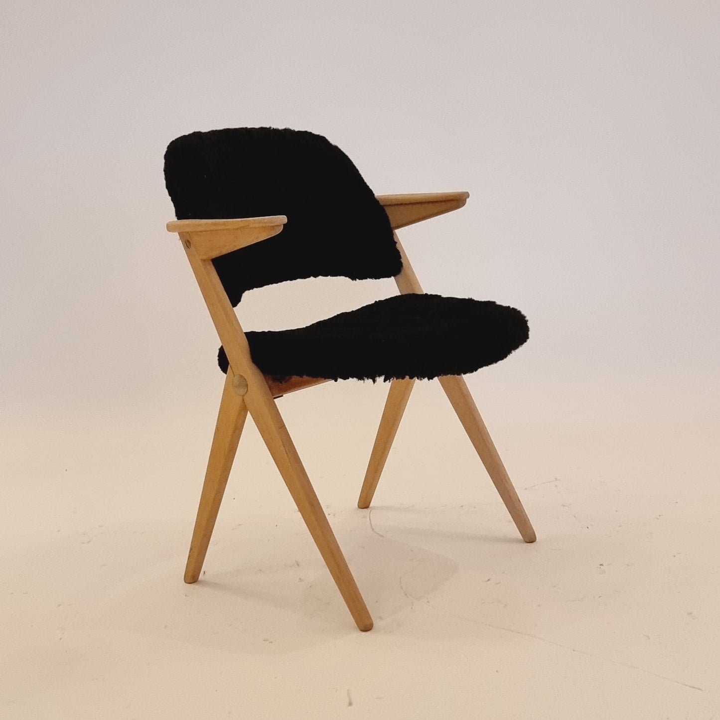 Arm chair Triva cantilevered Ruda NK 1950s
