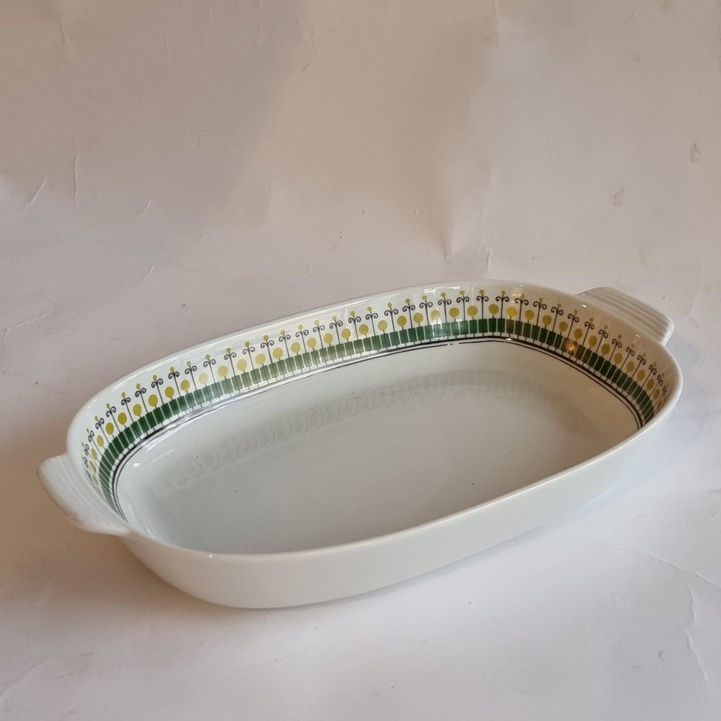 和佐オーブン皿 ロールストランド 1960年代 34cm x 20cm