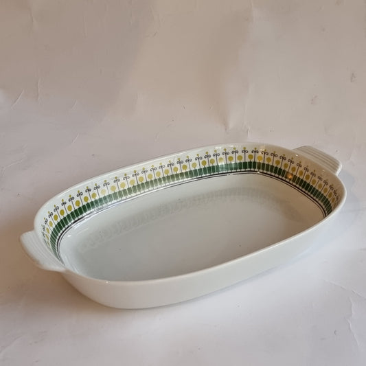和佐オーブン皿 ロールストランド 1960年代 34cm x 20cm