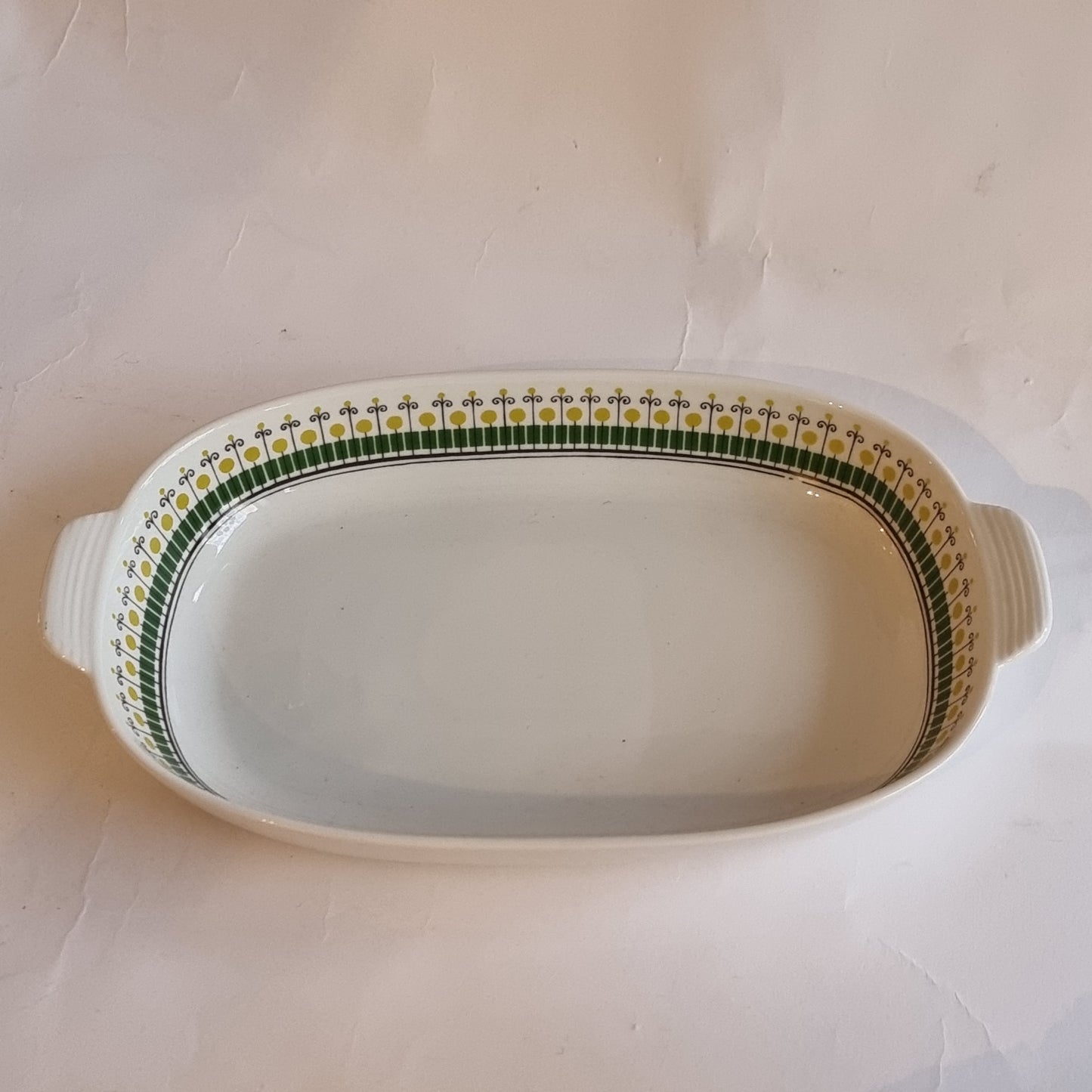 和佐オーブン皿 ロールストランド 1960年代 34cm x 20cm