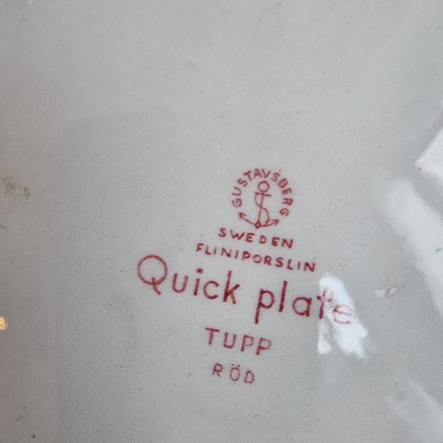 Cutting board porcelain Tupp Gustavsberg