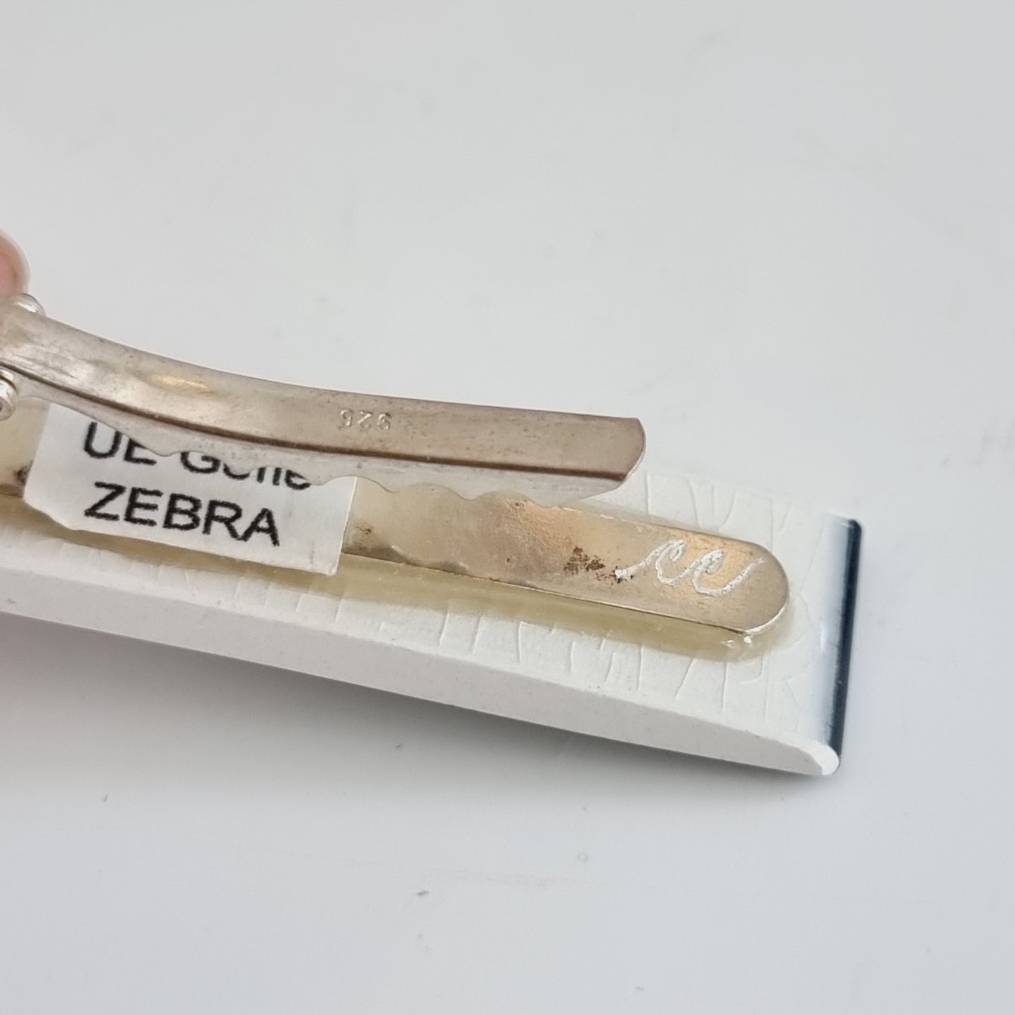 ネクタイ クリップ Kila Design UE Gefle Zebra