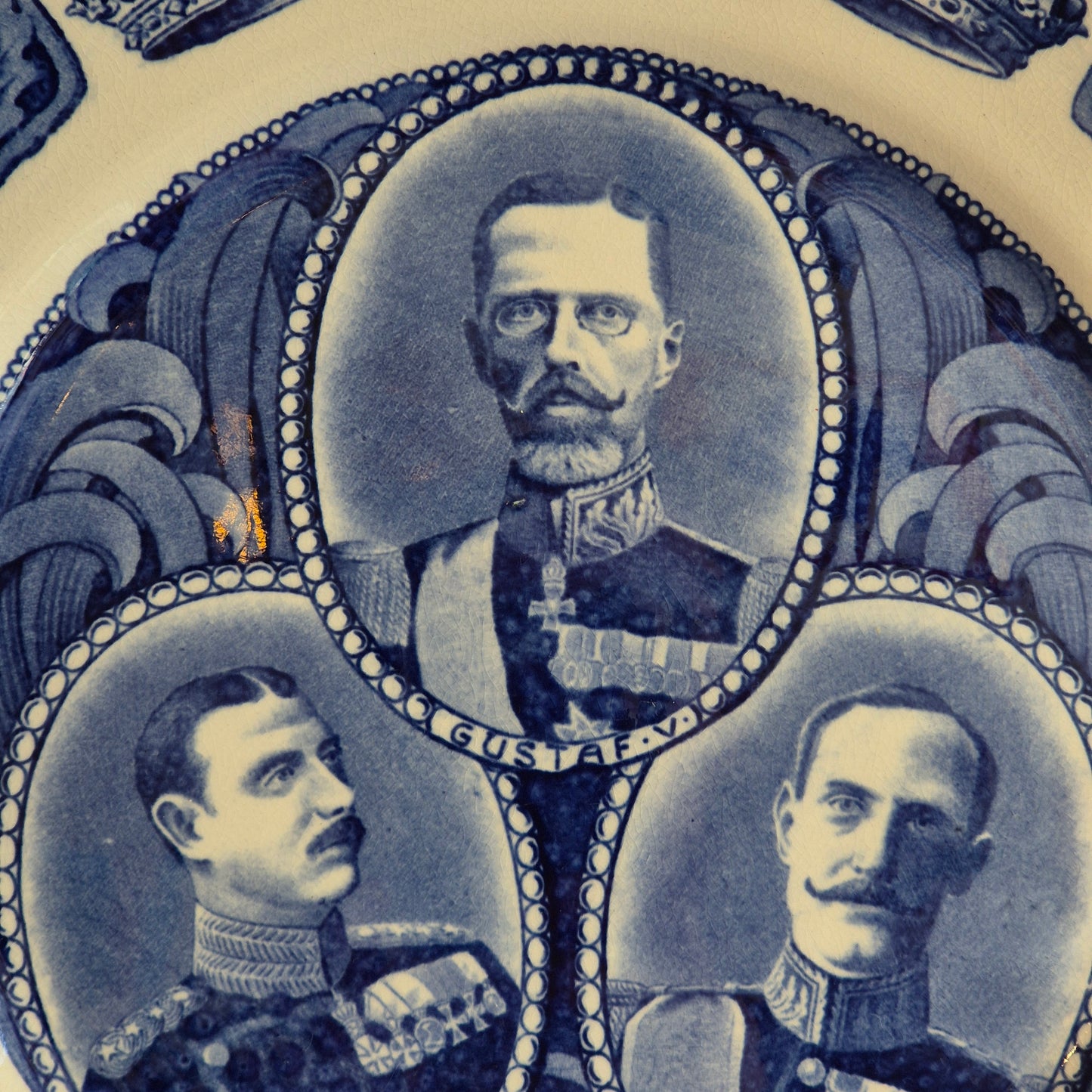 Väggtallrik, Konge-møtet Malmö 1914, Rörstrand