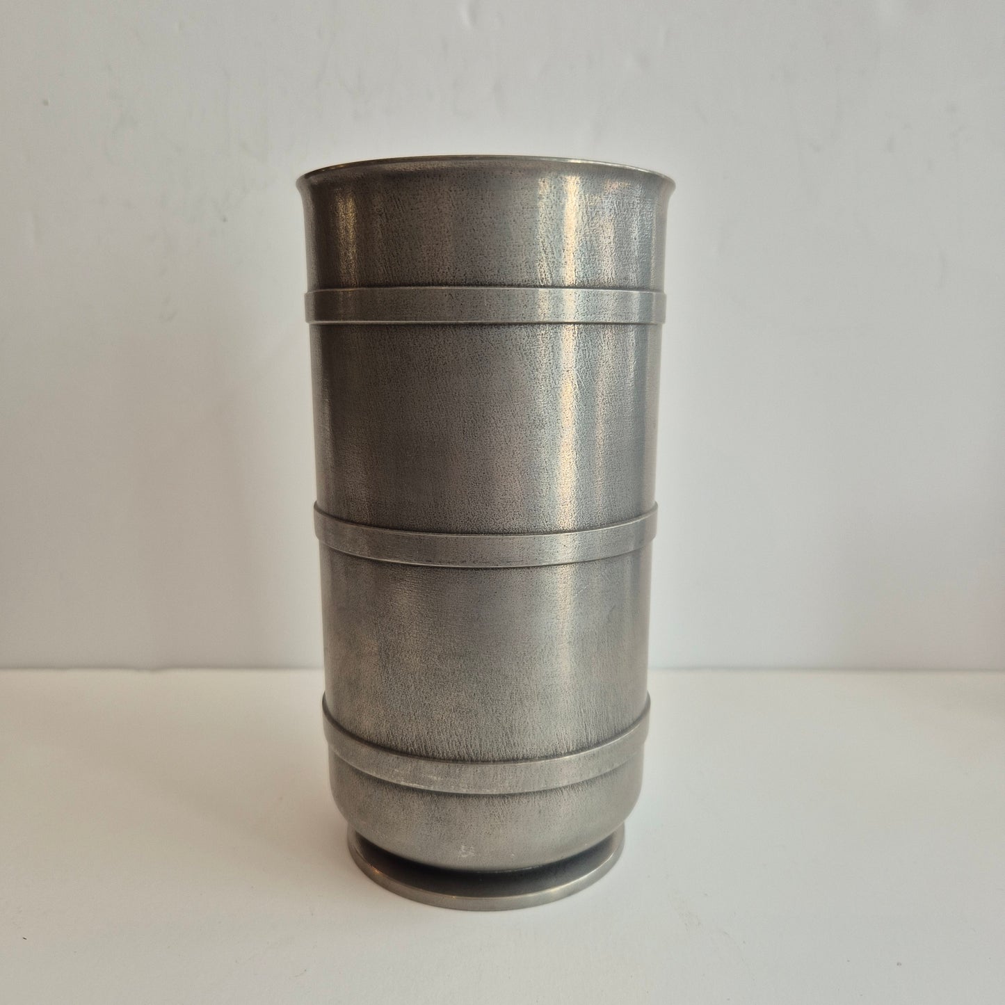 Edvin Ollers pewter Schreuder & Olsson vase