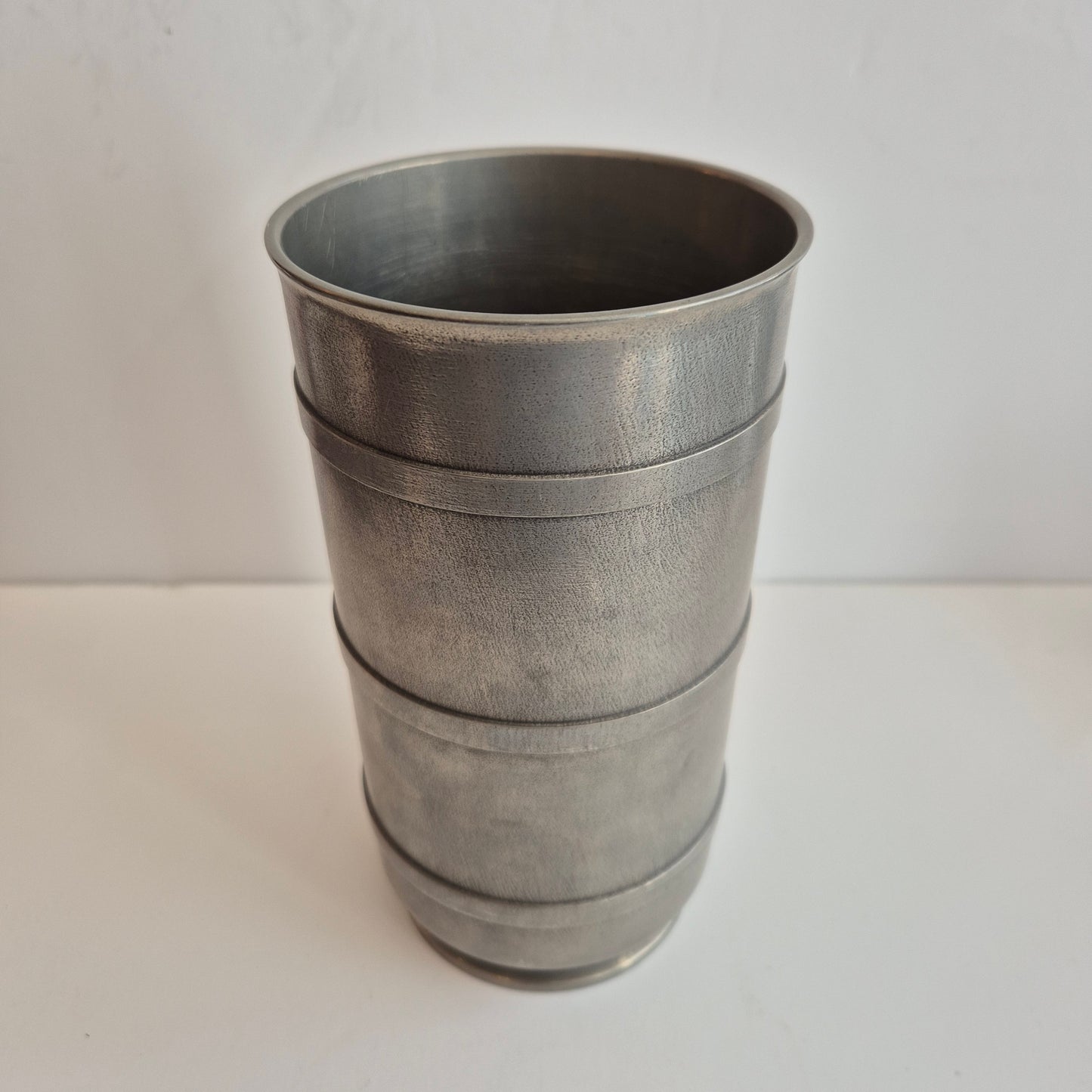 Edvin Ollers pewter Schreuder & Olsson vase