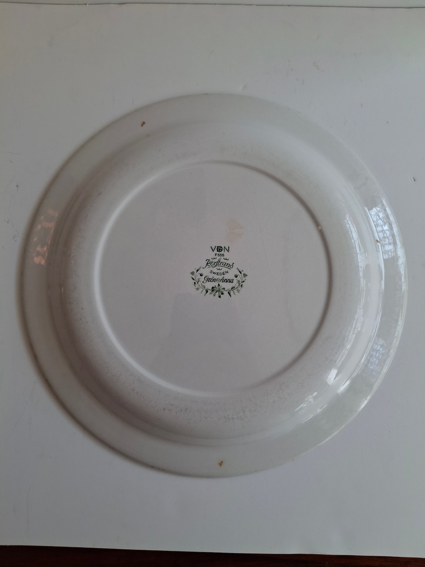 Rörstrand Plate Green Anna 24cm