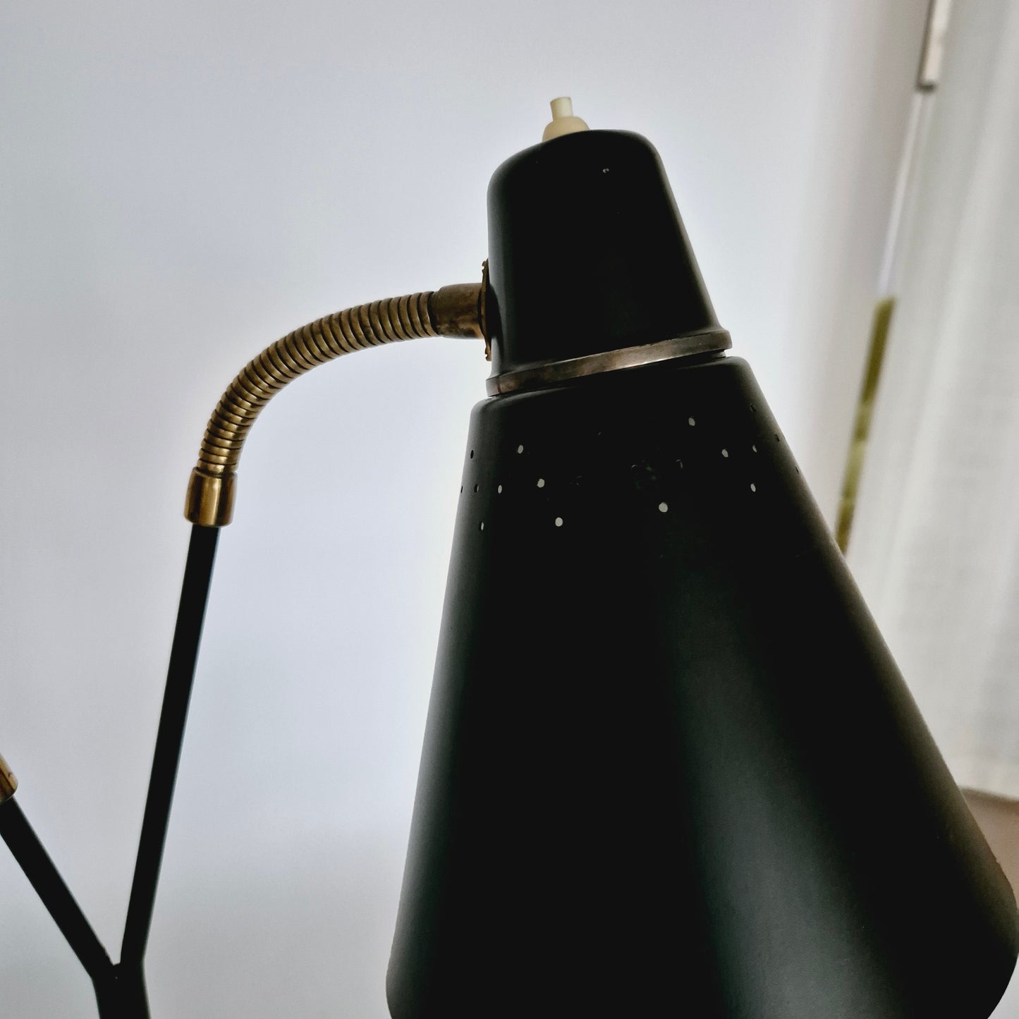Floor lamp, two-armed, 1950s-60s