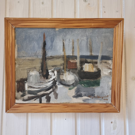 Holger Almqvist oil painting