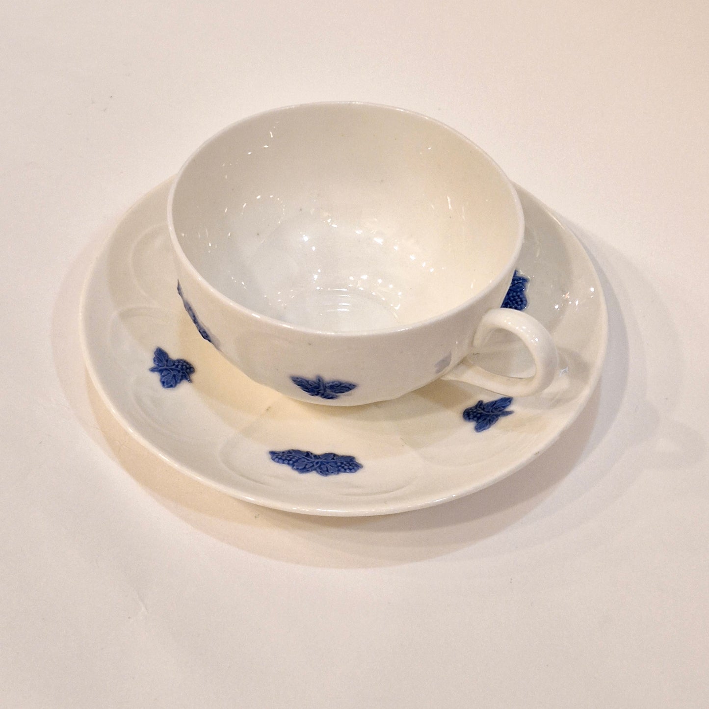 Classic Blue Flower tea cup with saucer Gustavsberg