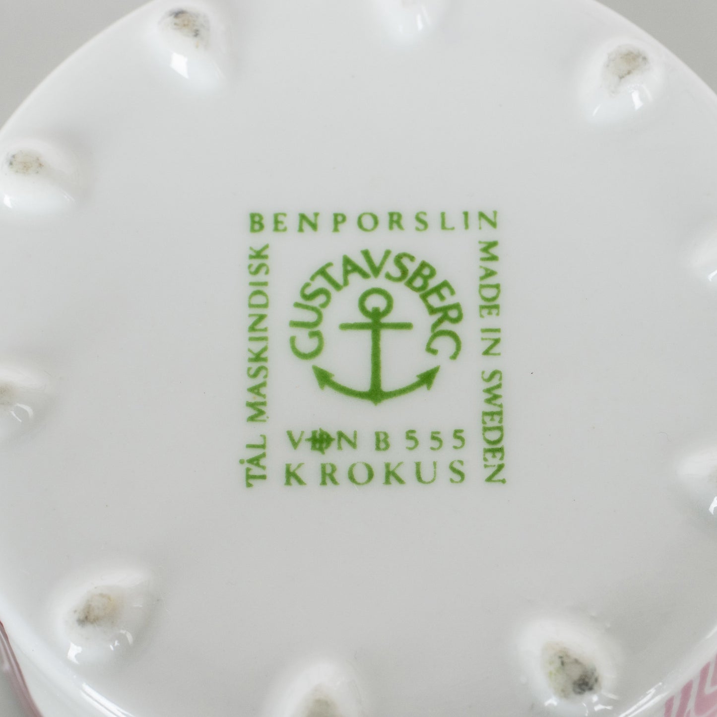 Coffee cup Krokus Margareta Hennix Gustavsberg