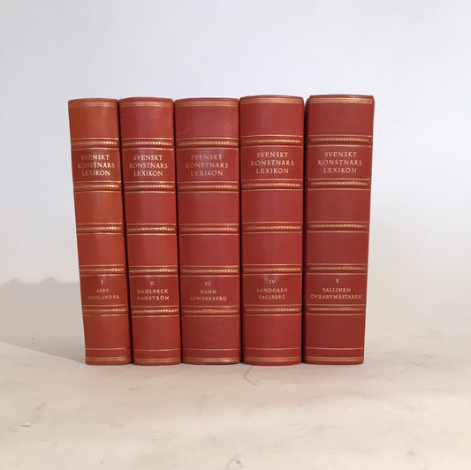 スウェーデンの芸術家辞典 Allhems Publishers IV