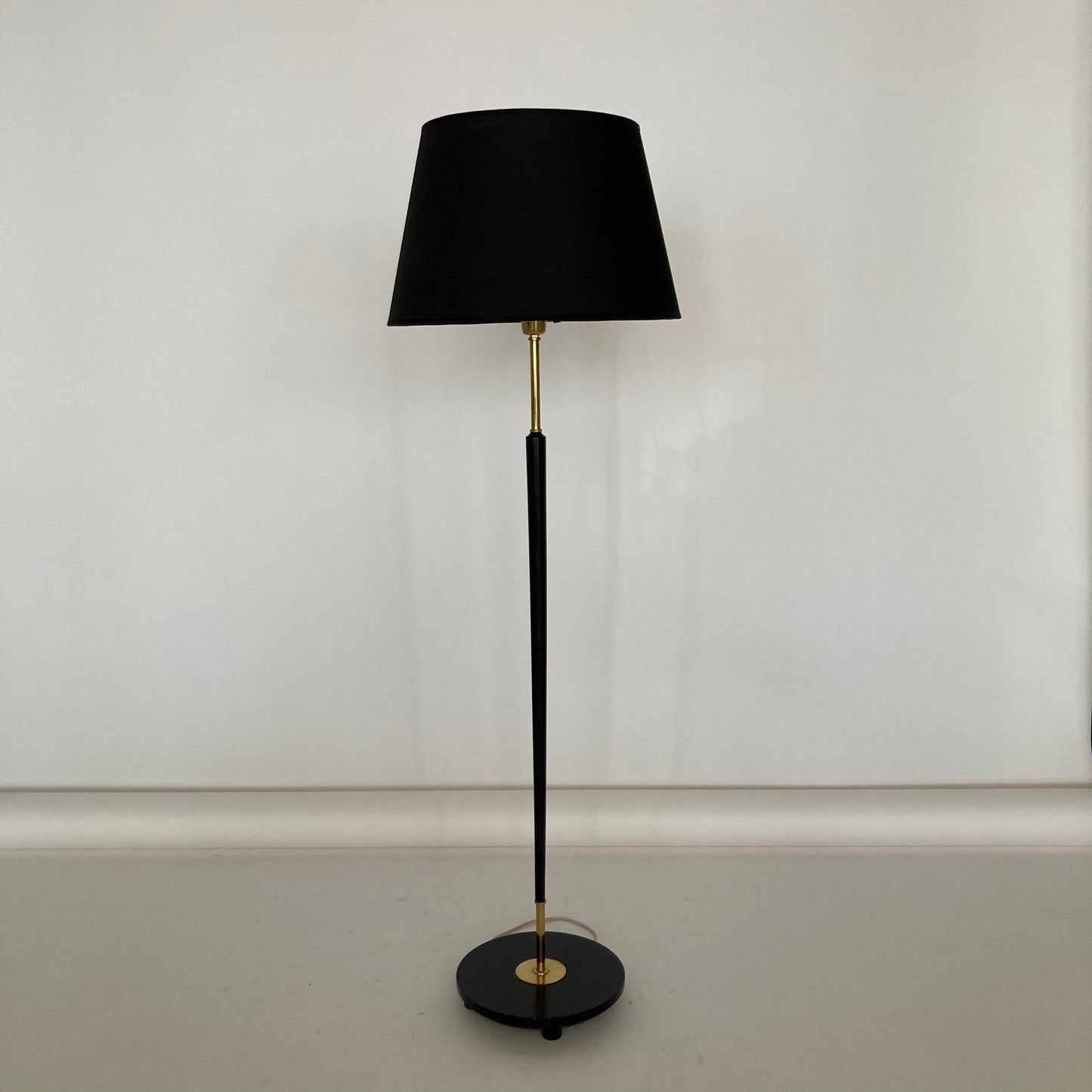 Floor lamp 1950s brass
