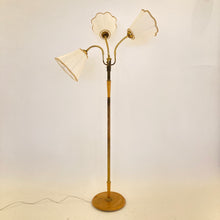 Ladda upp bild till gallerivisning, Golvlampa tre-armad 1940-50-tal
