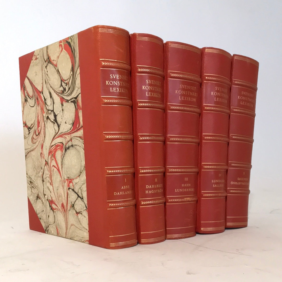スウェーデンの芸術家辞典 Allhems Publishers IV