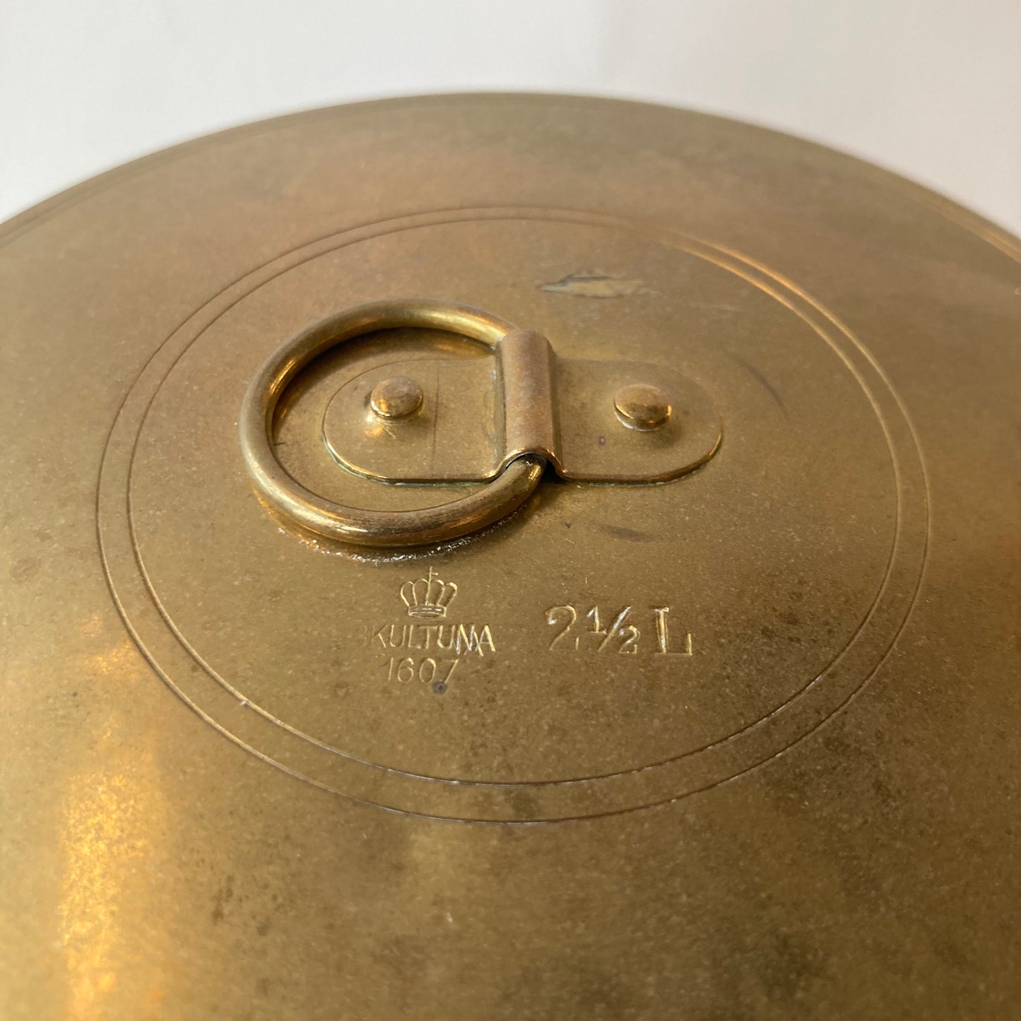 Bulkruka mässing 2,5 liter från Skultuna