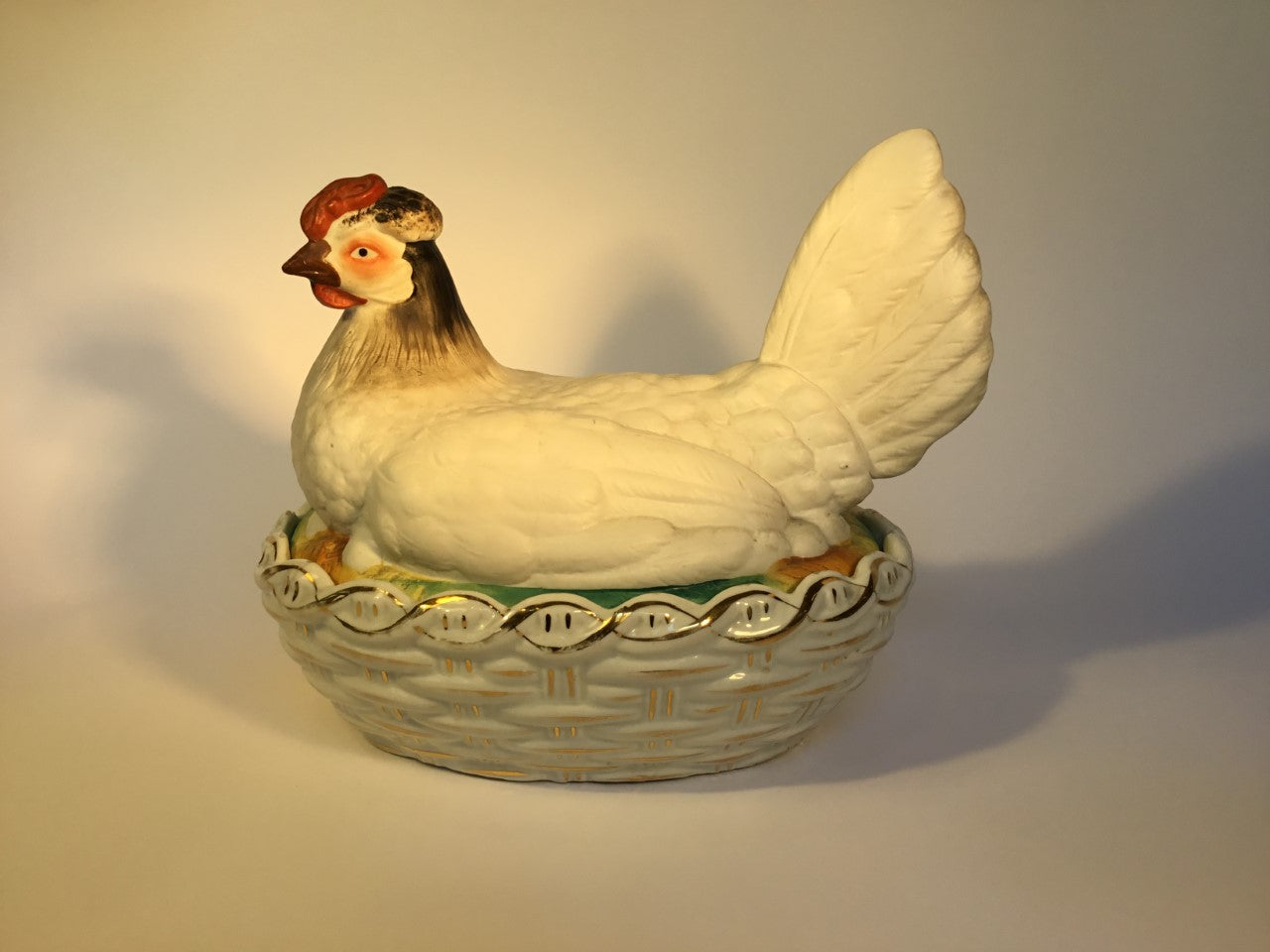Egg hen Easter