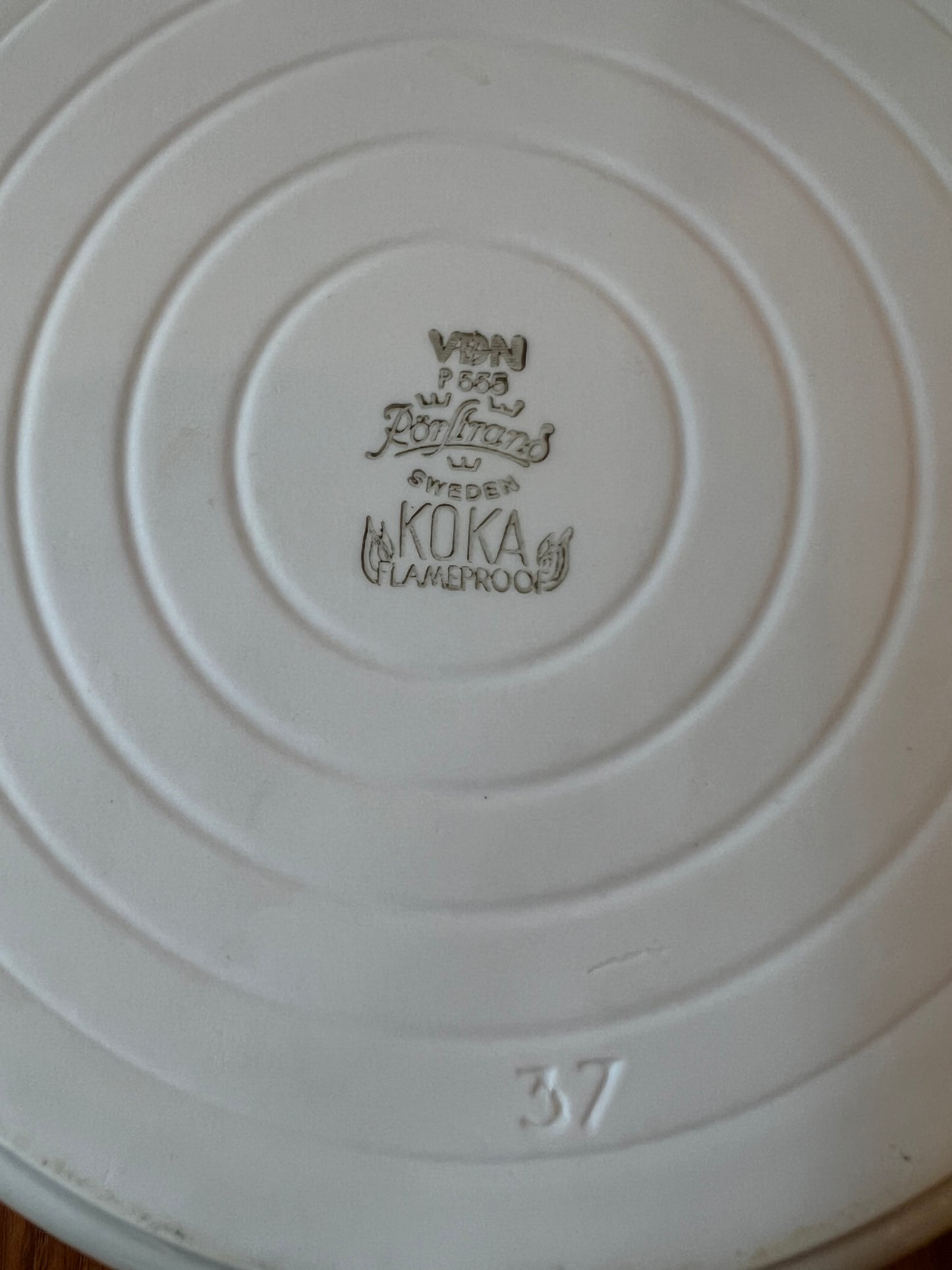 Skål Koka Blå Hertha Bengtsson Rörstrand 19cm