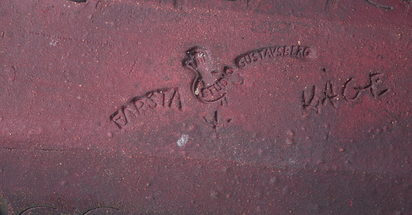 Wilhelm Kåge Drakfisk Gustavsberg