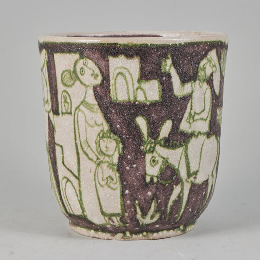 Guido Gambone vase Italy 1950s