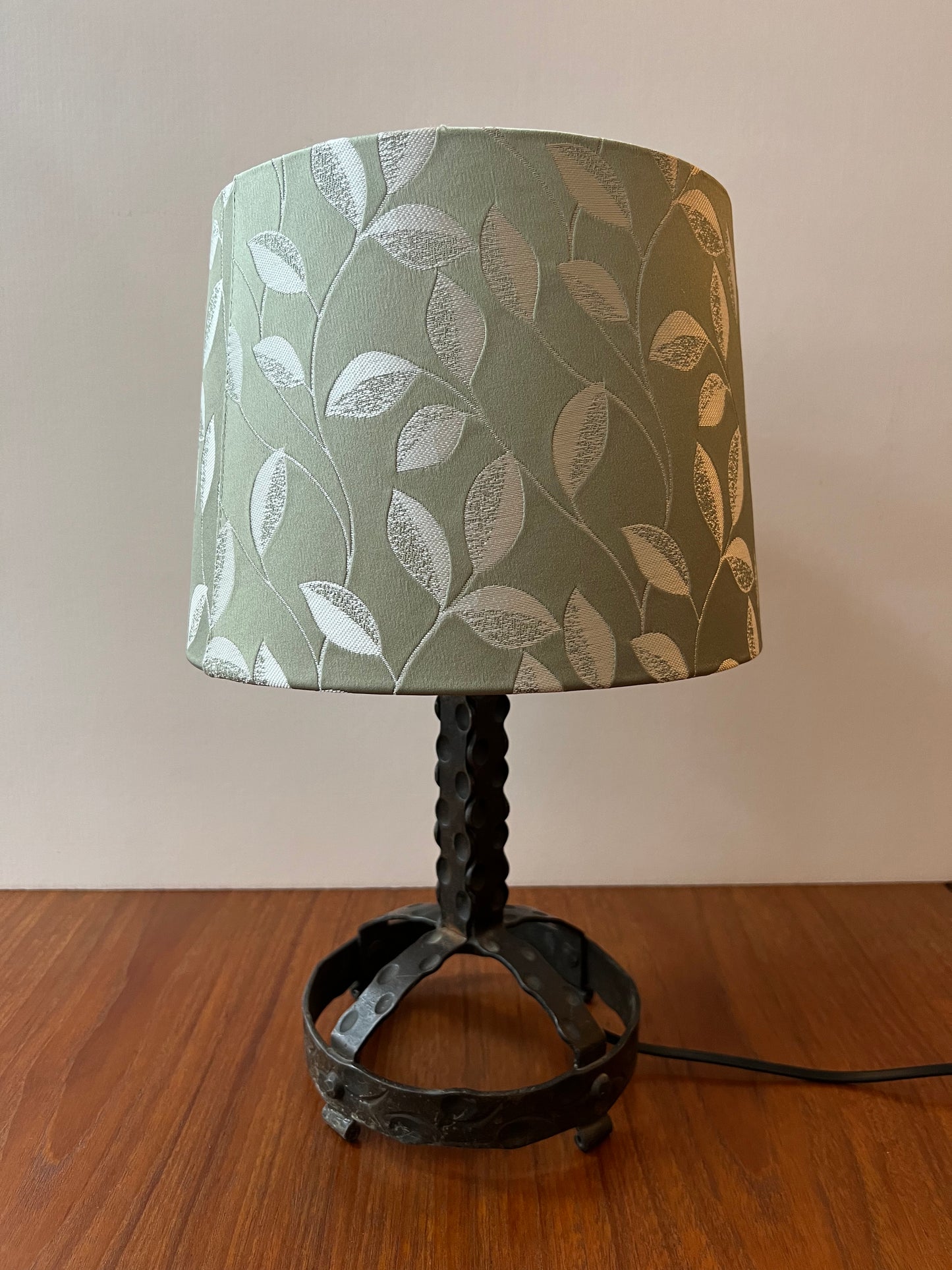 Forged table lamp