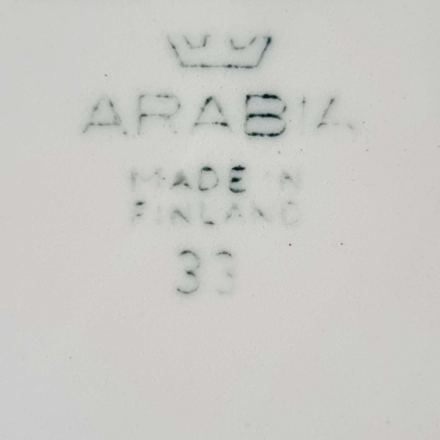 Sotka assiett Raija Uosikkinen Arabia 17,5cm
