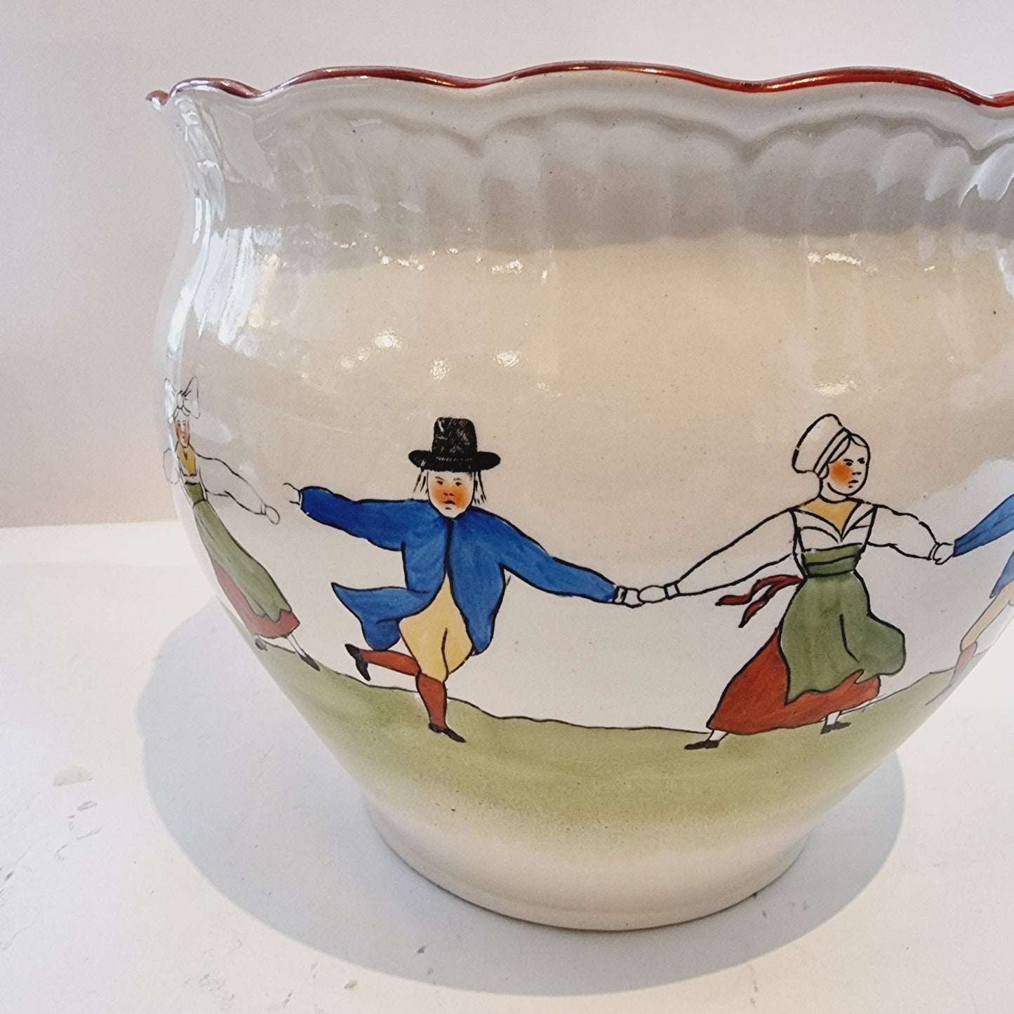 Daldansen skål, ytterfoder Rörstrand