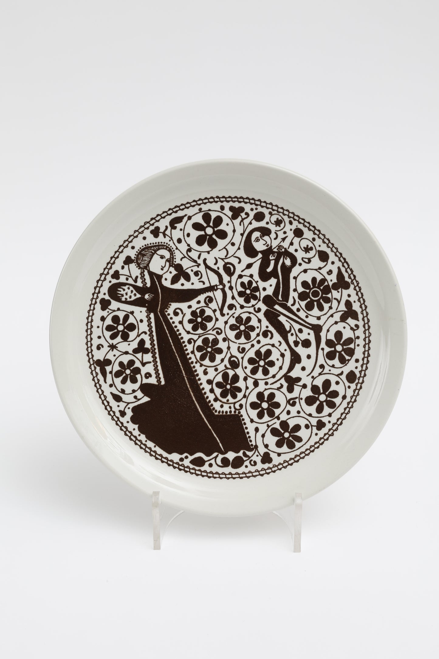 Dinner plate Archer Bengt Berglund Gustavsberg 25.5cm