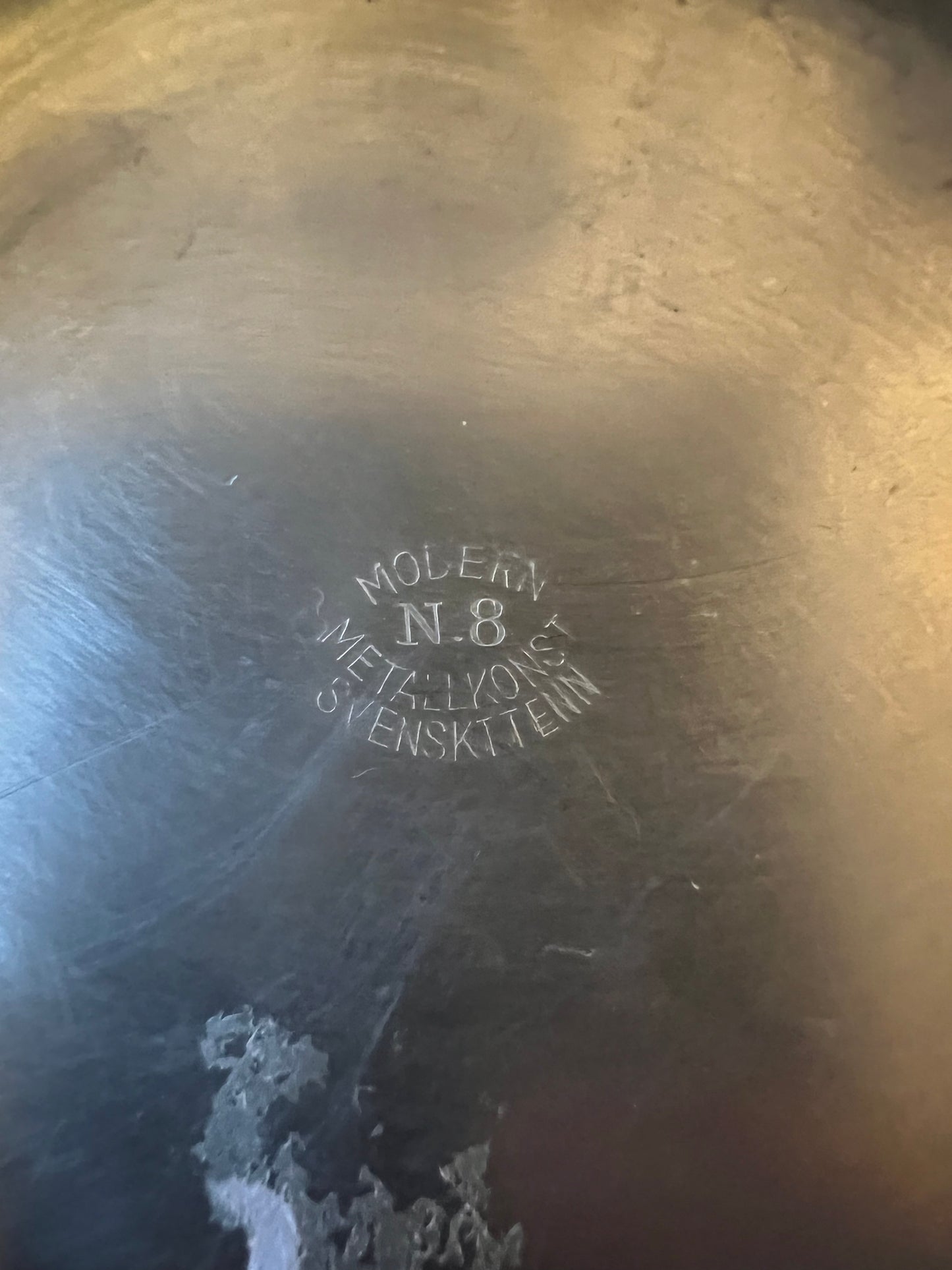 Tennskål Modern Metallkonst 1939