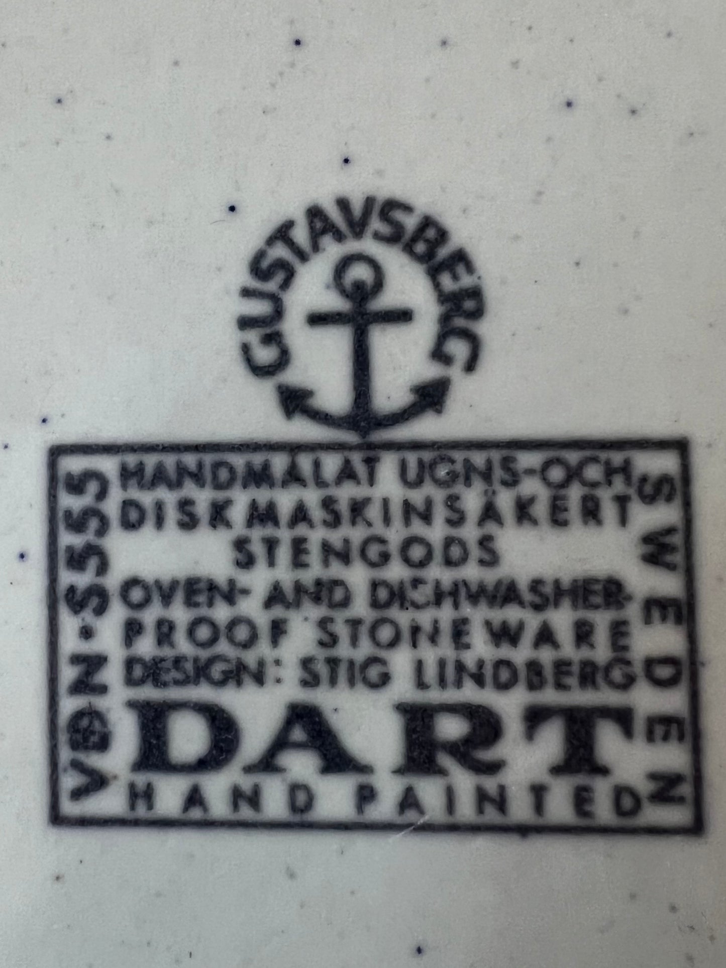 アシェットダーツ スティグ・リンドベリ・グスタフスベリ 19cm