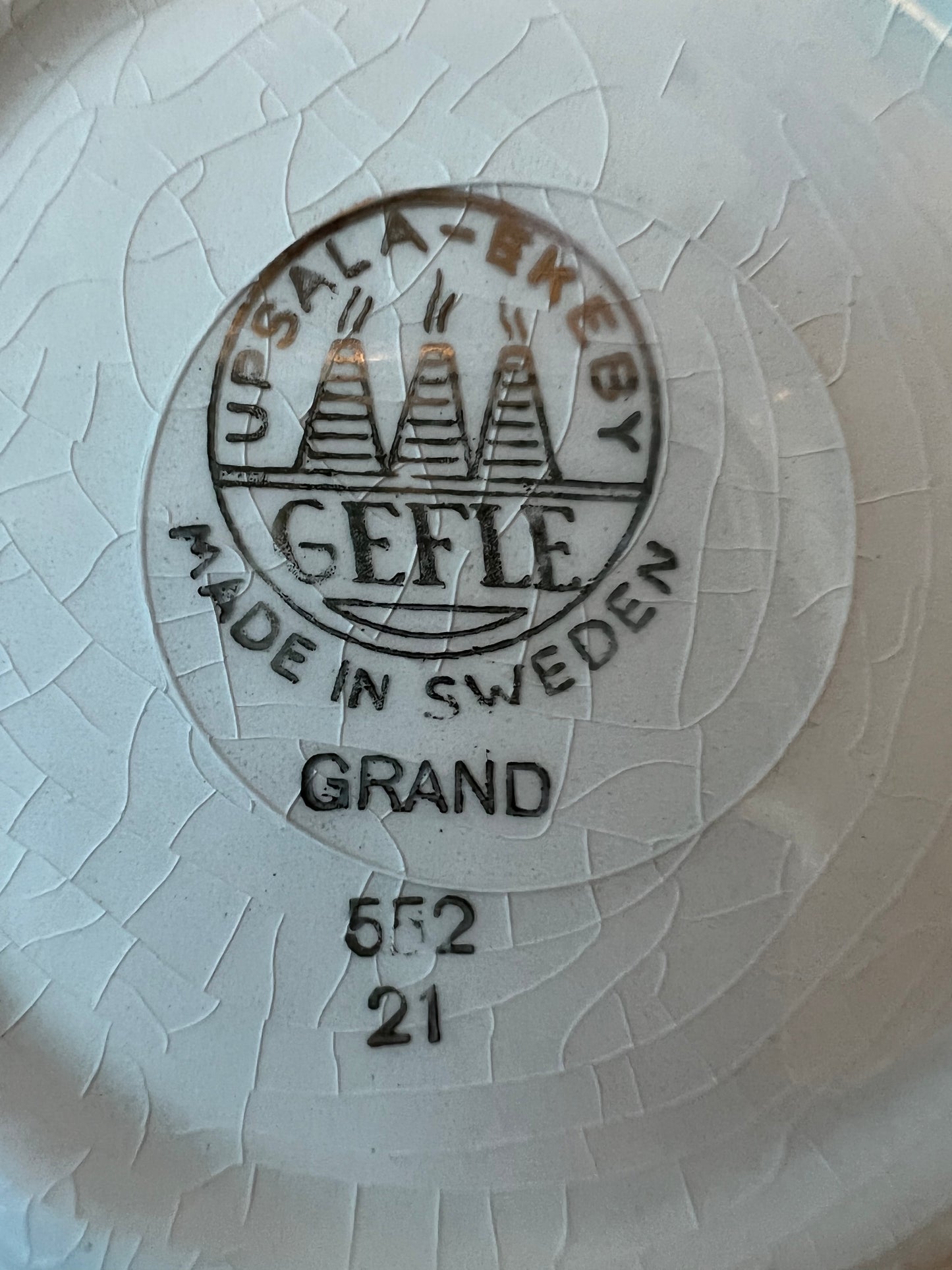 Tekekopp Grand Arthur Percy Gefle