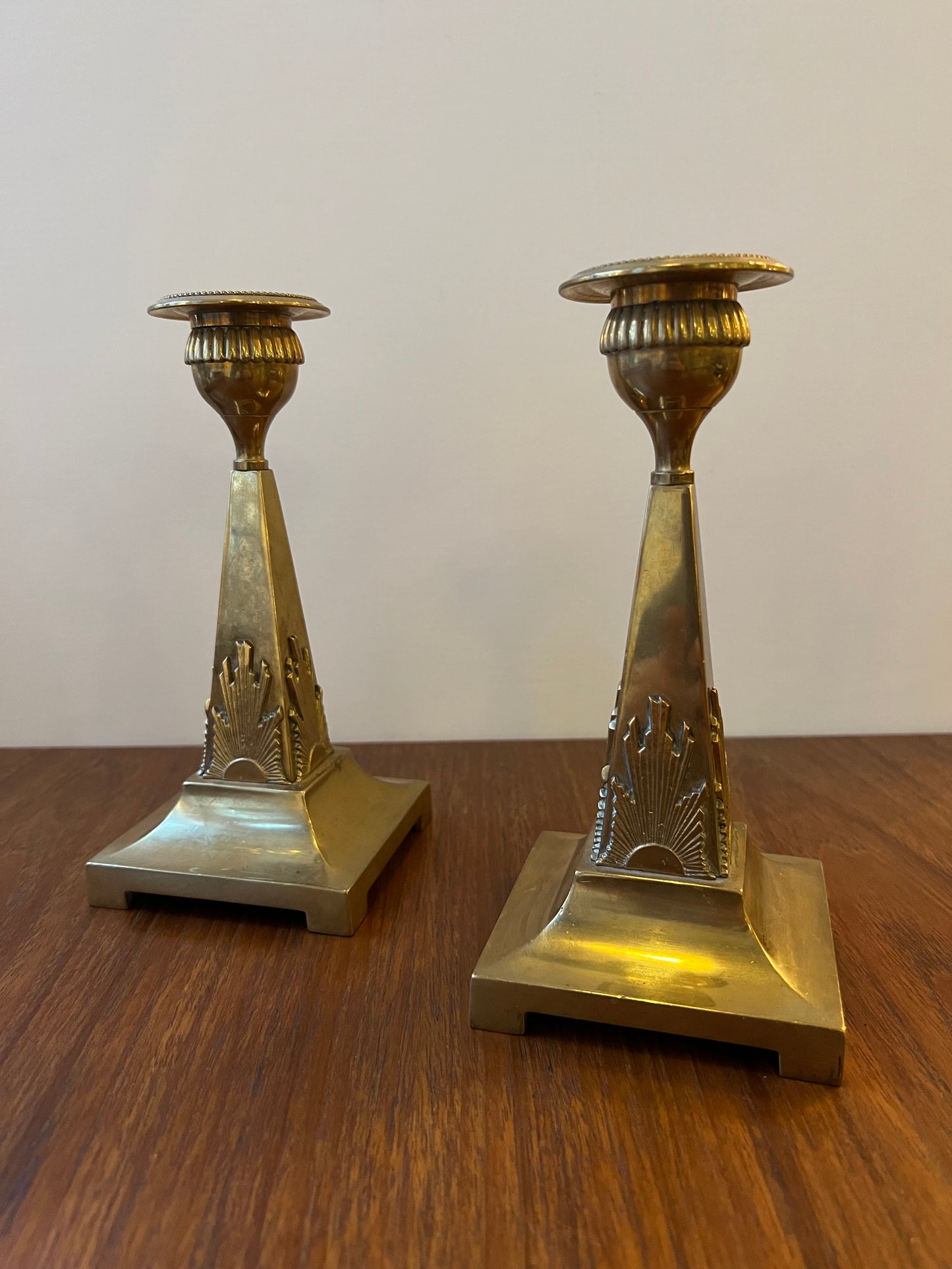 The pair of Gusum candlesticks