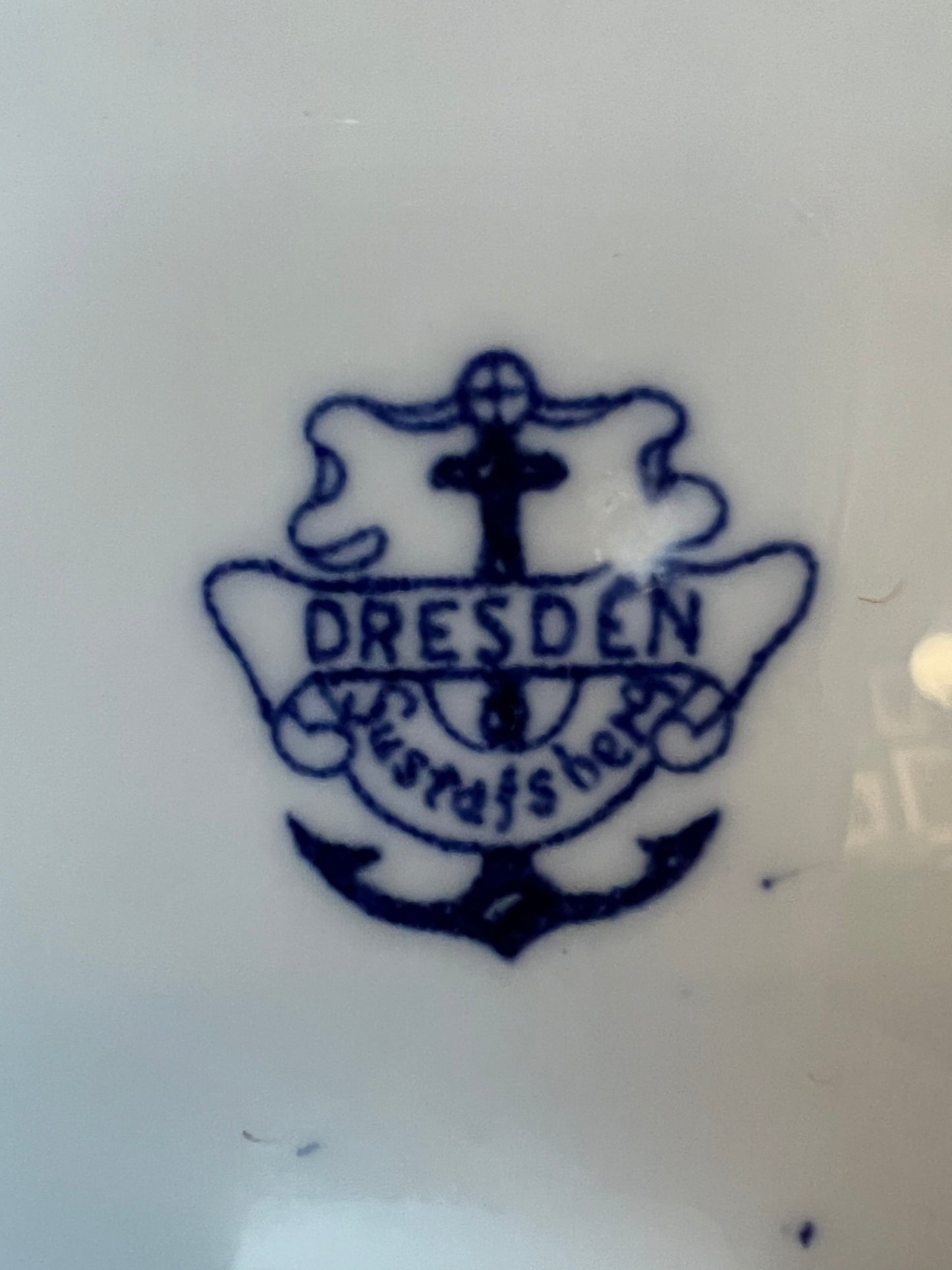 Dresden assiett Gustavsberg 16,5cm