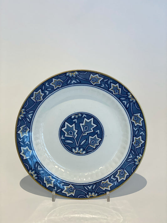 Dinner plate Sapphire gold Wilhelm Kåge Gustavsberg