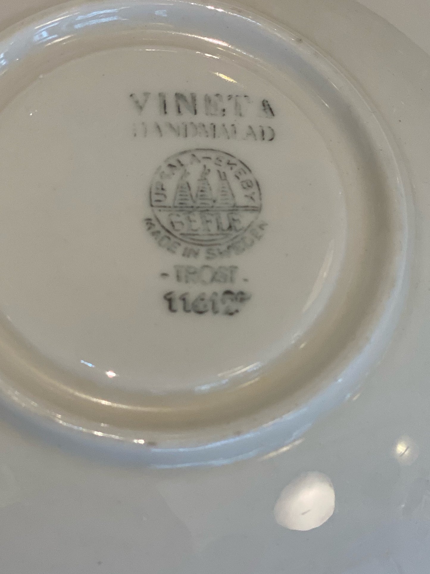 Kaffekopp Vineta Eugen Trost Gefle