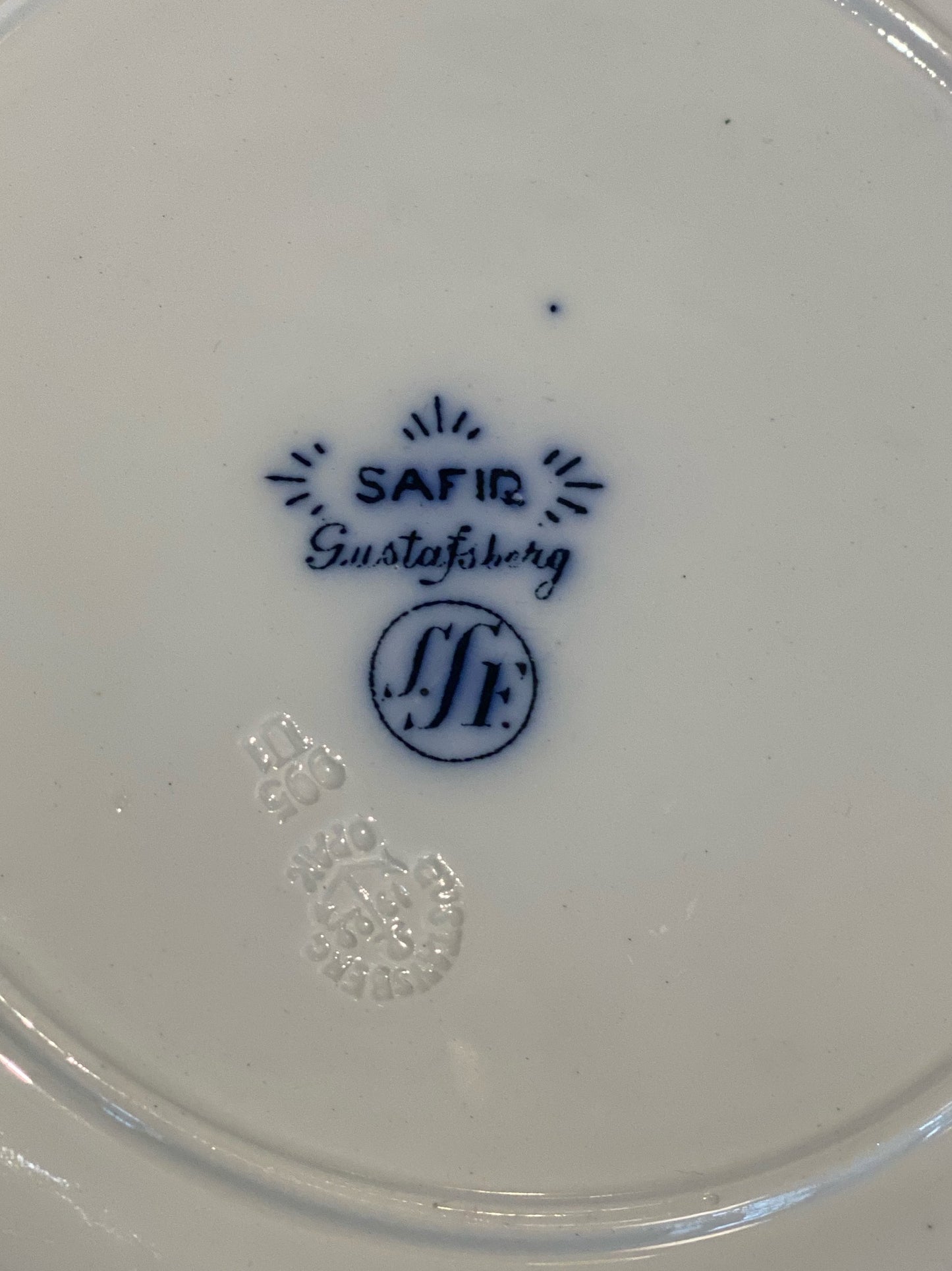 Dinner plate Sapphire Wilhelm Kåge Gustavsberg 24.5cm