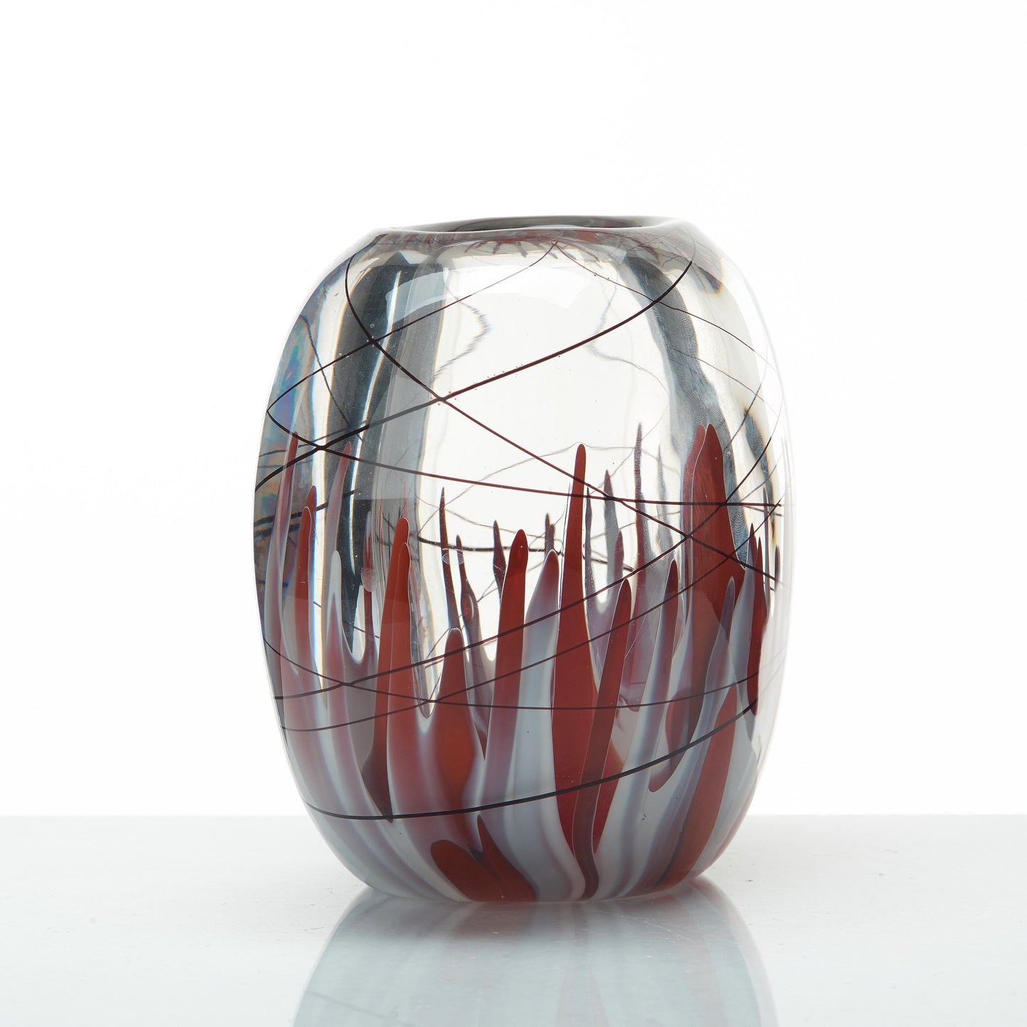 Vicke Lindstrand vase Kosta 1950s