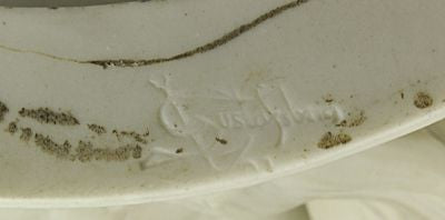 5cm/12". Marked Gustavsberg.