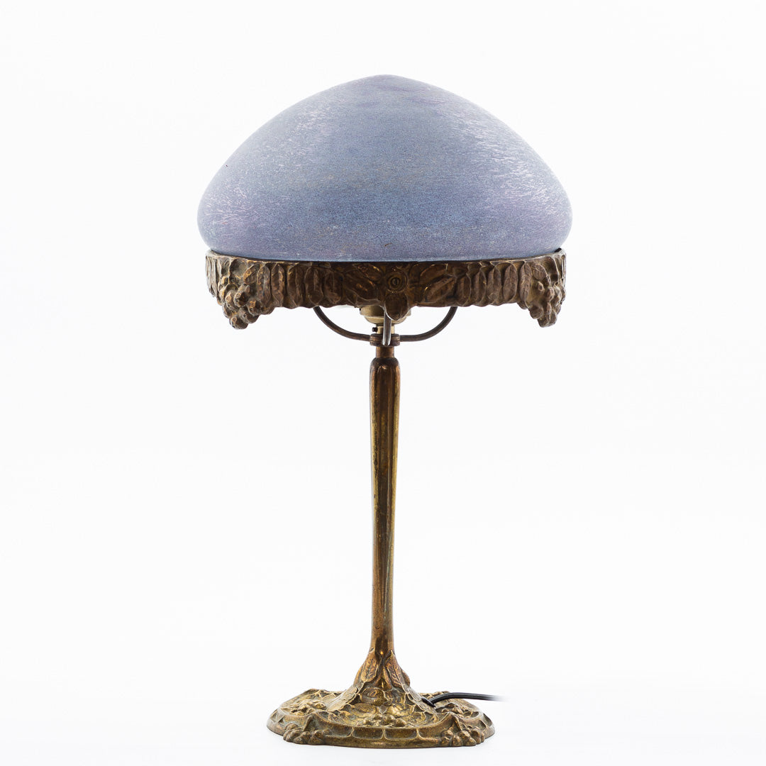Jugend Böhlmarks bronze table lamp