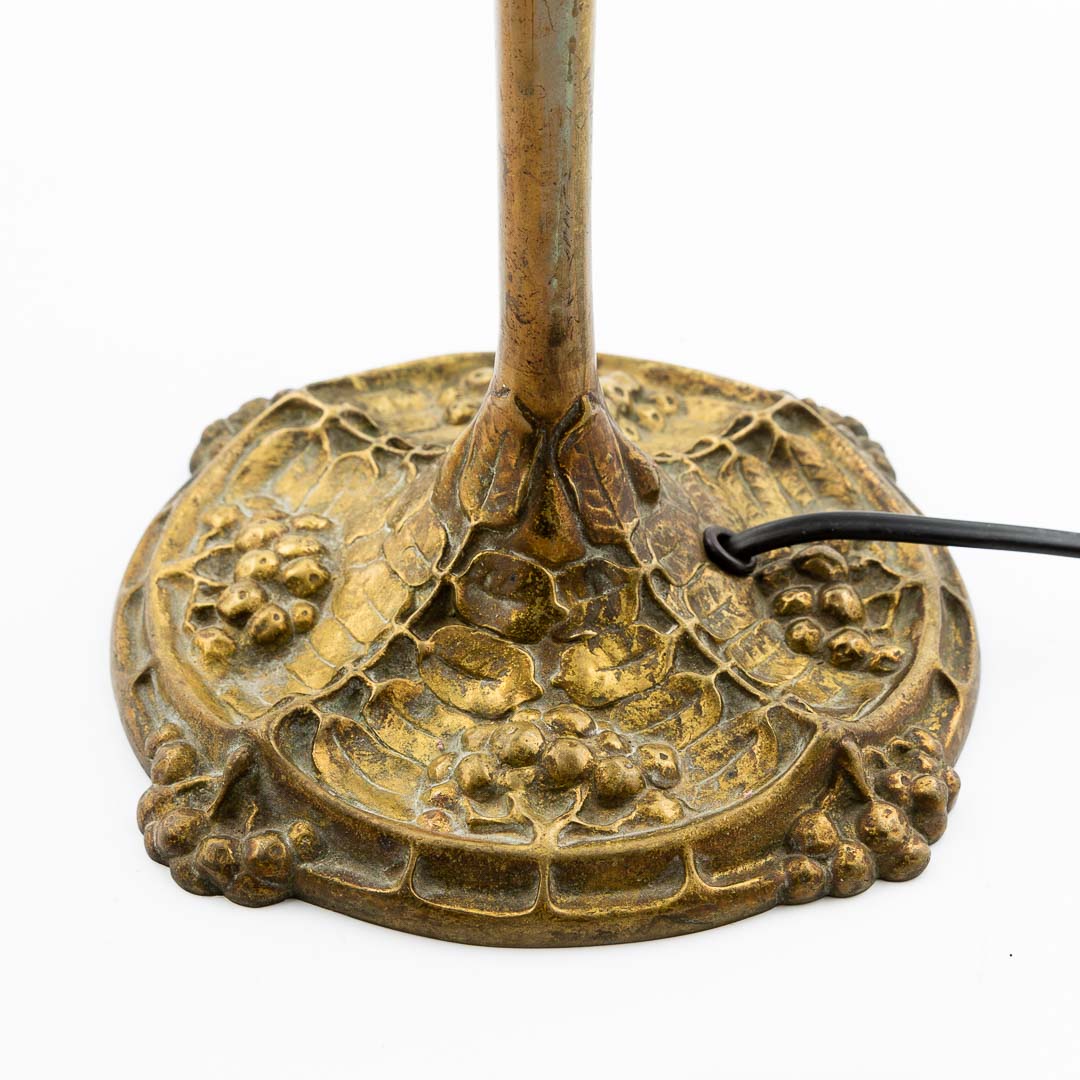 Jugend Böhlmarks bronze table lamp
