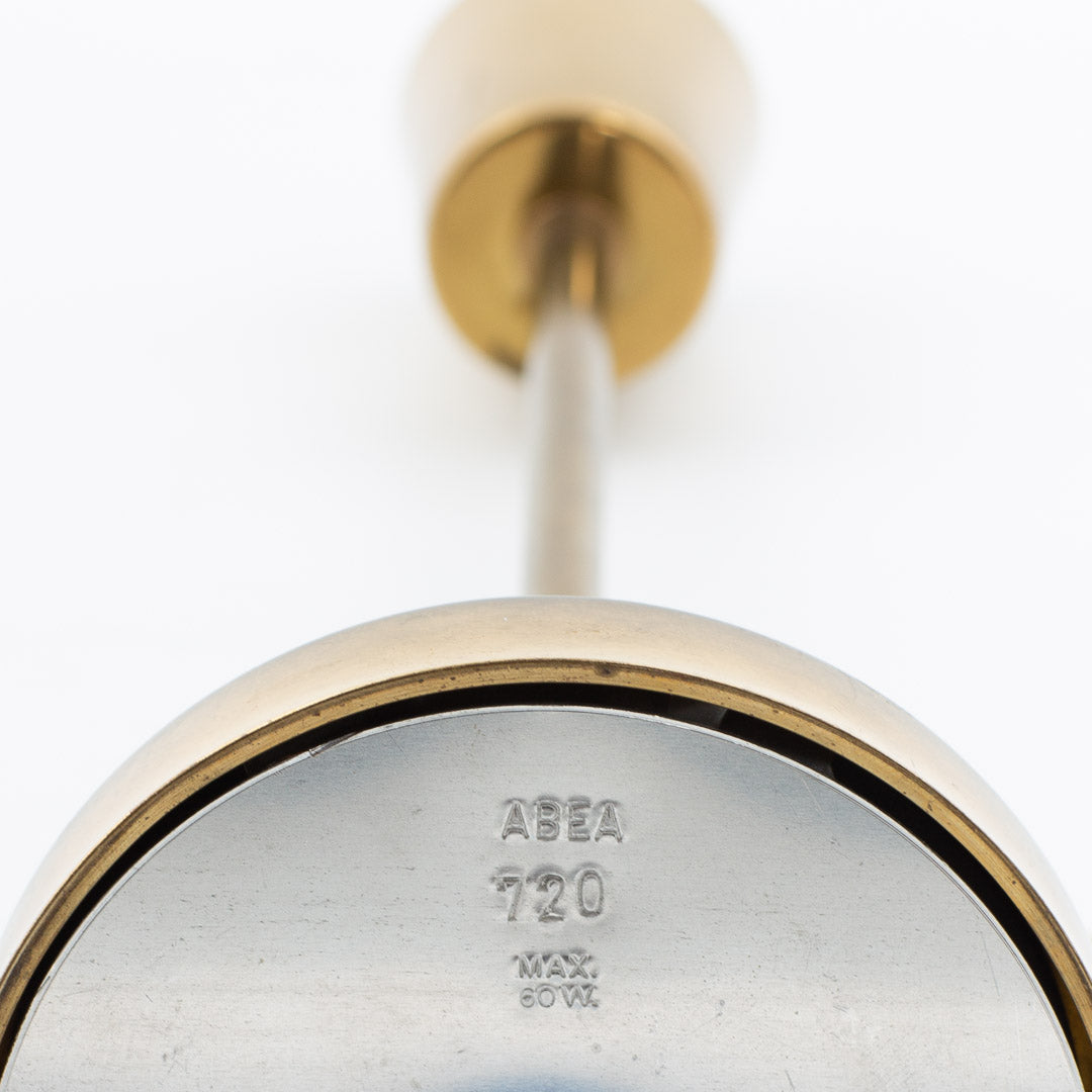 ASEA table lamp brass 1950s