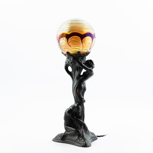 Alice Nordin table lamp bronze Herman Bergman