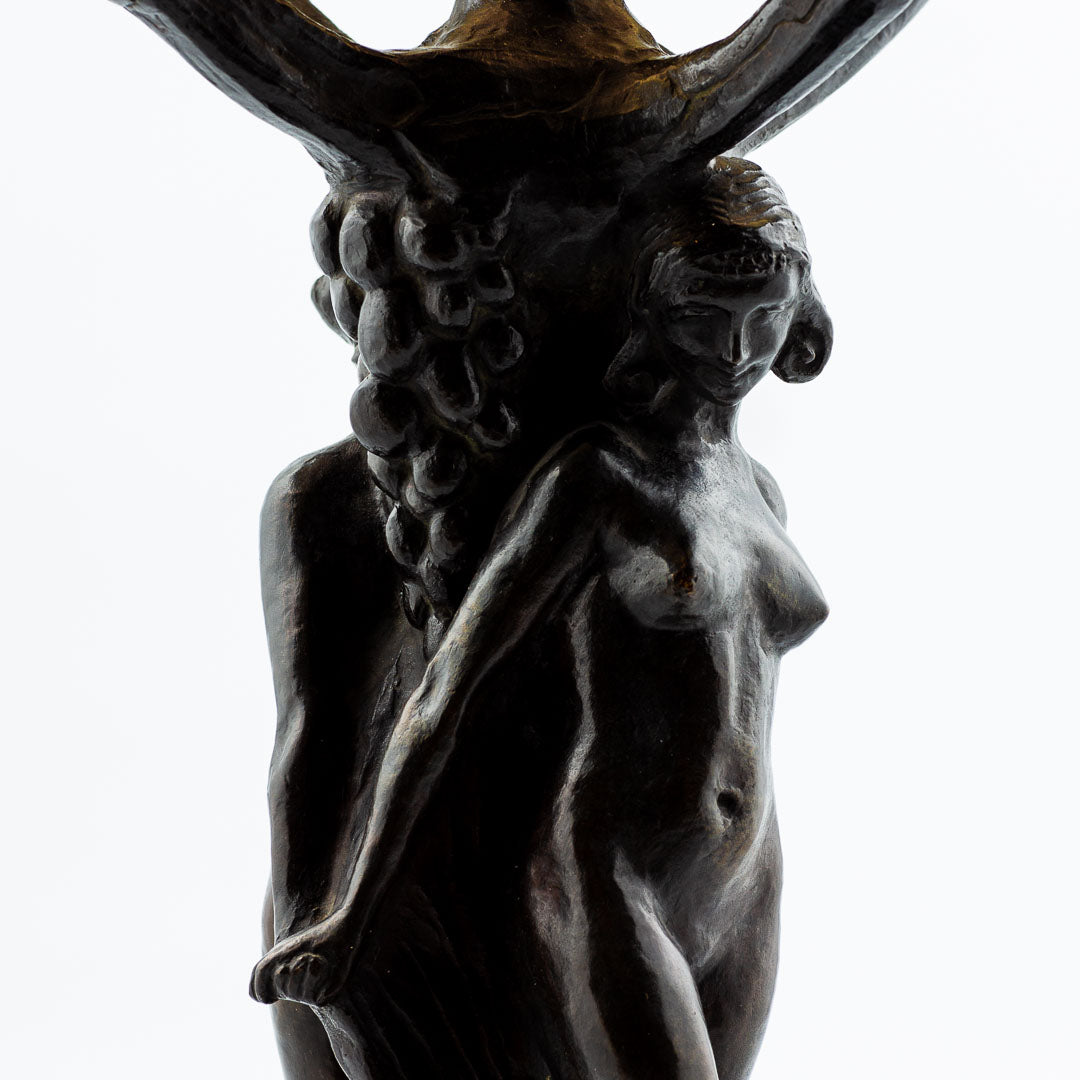 Alice Nordin bordslampa brons Herman Bergman