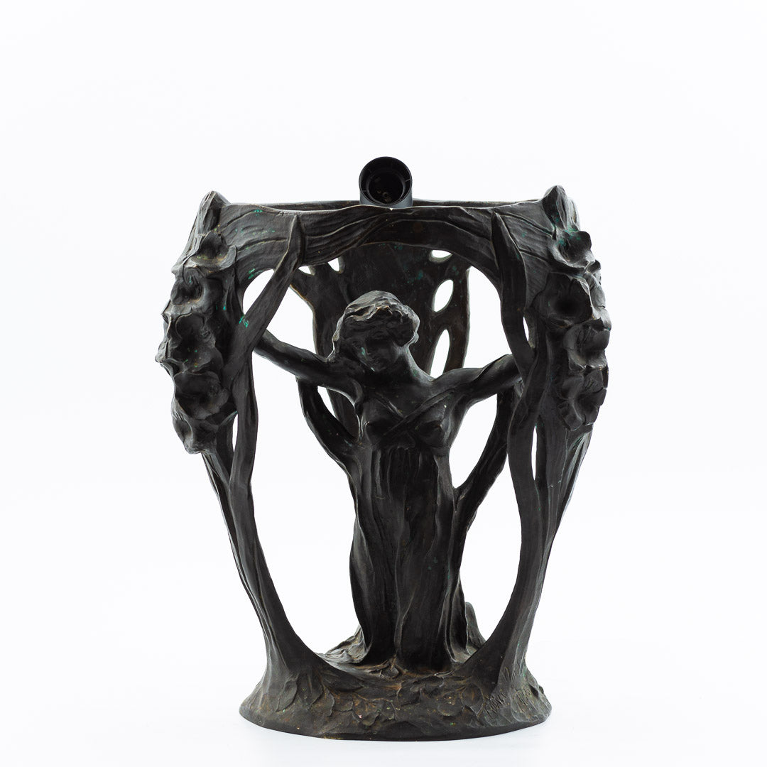 Alice Nordin bordslampa brons Herman Bergman